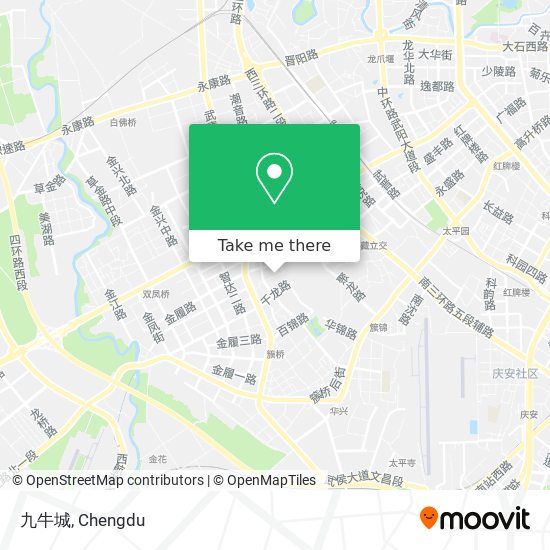 九牛城 map