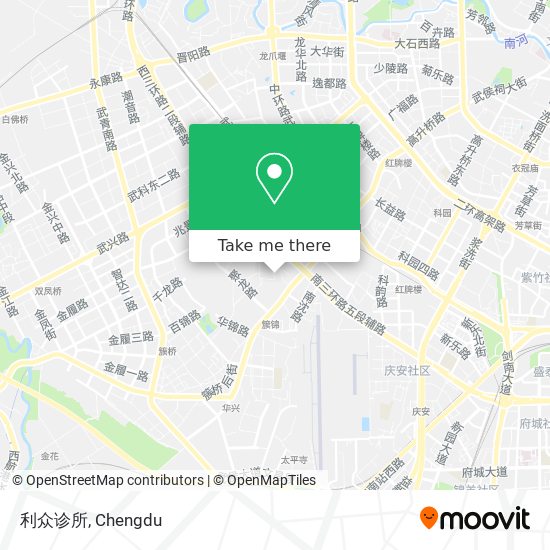 利众诊所 map