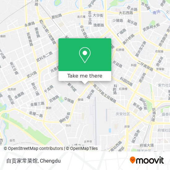 自贡家常菜馆 map