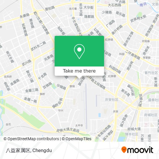八益家属区 map