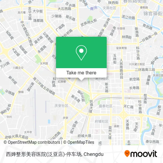 西婵整形美容医院(泛亚店)-停车场 map
