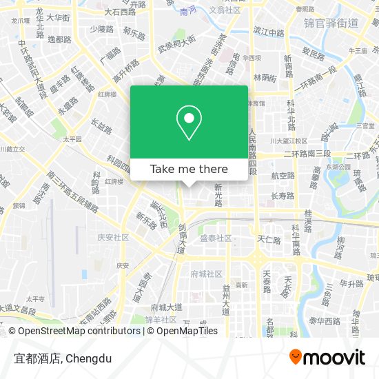 宜都酒店 map