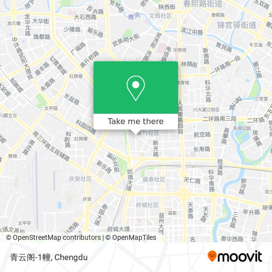 青云阁-1幢 map