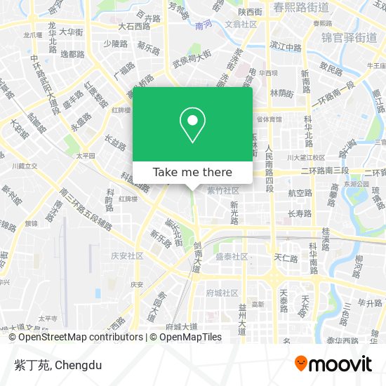 紫丁苑 map