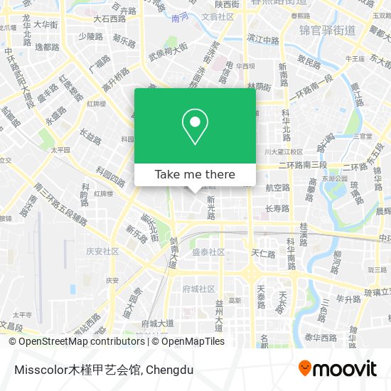 Misscolor木槿甲艺会馆 map