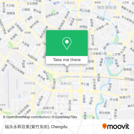 福乐永和豆浆(紫竹东街) map