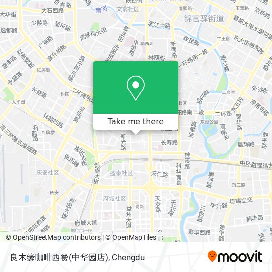良木缘咖啡西餐(中华园店) map