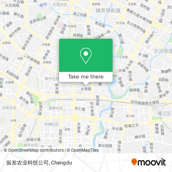 振发农业科技公司 map