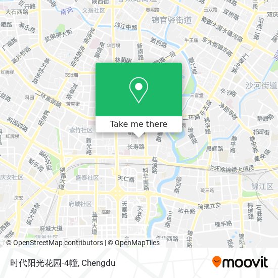 时代阳光花园-4幢 map
