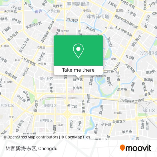 锦官新城-东区 map