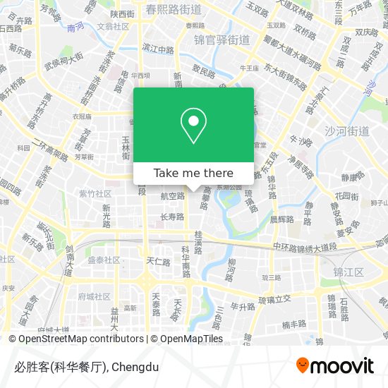 必胜客(科华餐厅) map