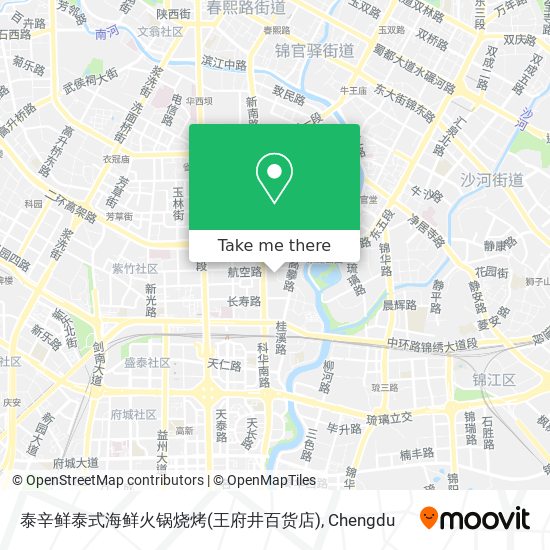泰辛鲜泰式海鲜火锅烧烤(王府井百货店) map