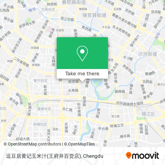 逗豆居黄记玉米汁(王府井百货店) map