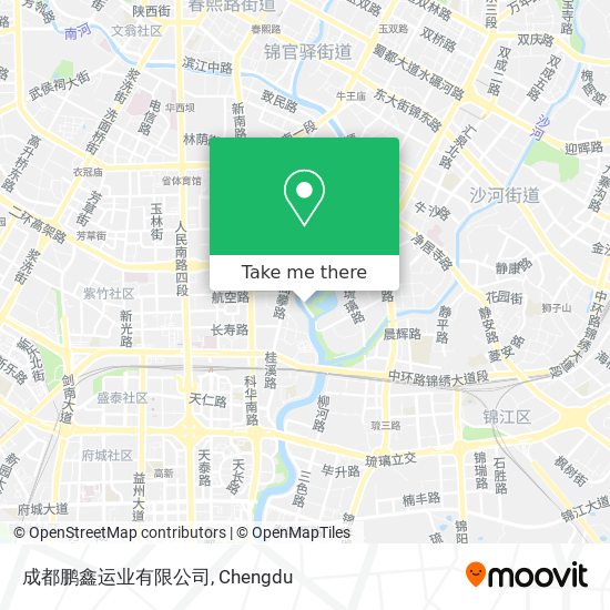 成都鹏鑫运业有限公司 map
