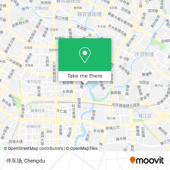 停车场 map