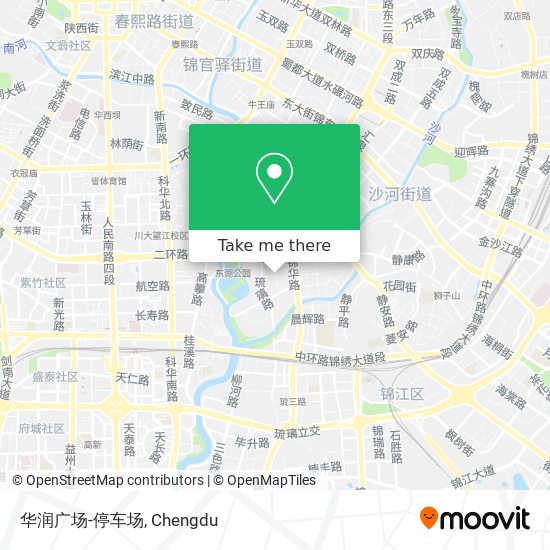 华润广场-停车场 map