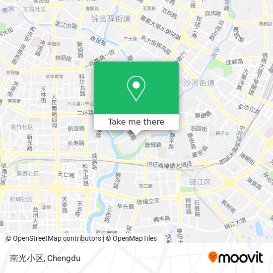 南光小区 map