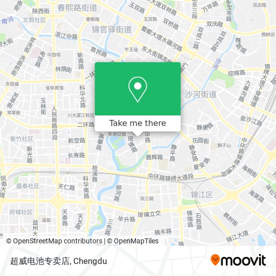 超威电池专卖店 map