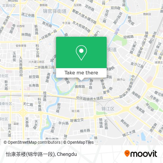 怡康茶楼(锦华路一段) map