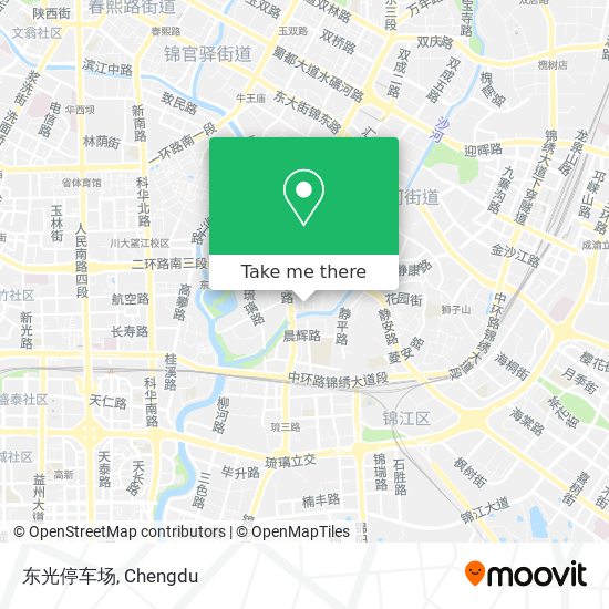 东光停车场 map