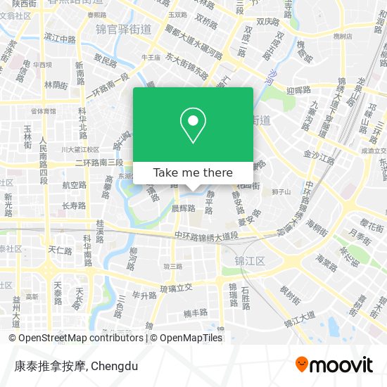 康泰推拿按摩 map