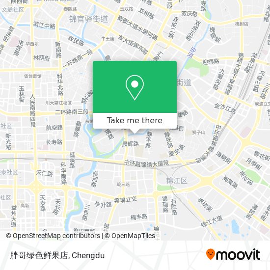 胖哥绿色鲜果店 map