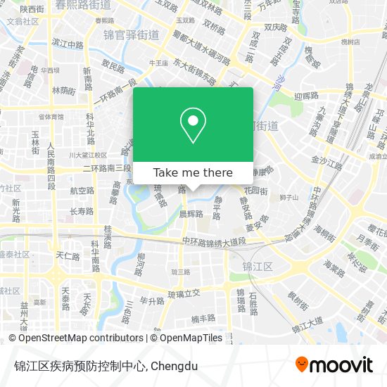 锦江区疾病预防控制中心 map