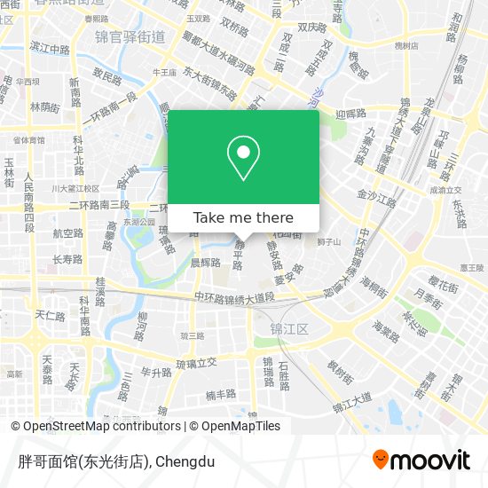 胖哥面馆(东光街店) map