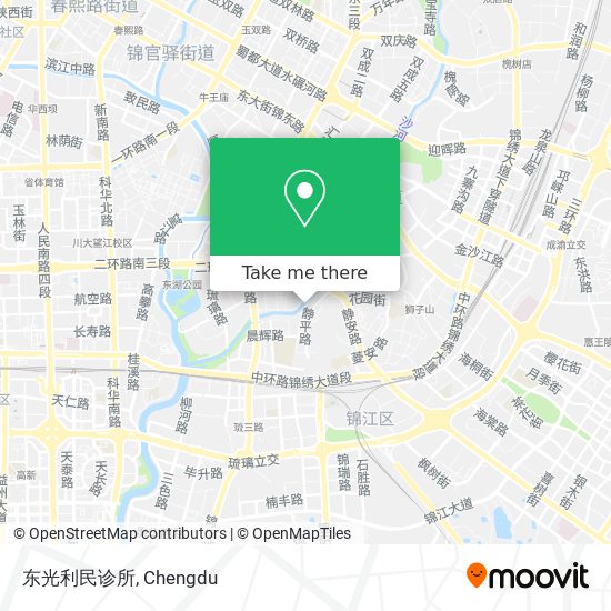 东光利民诊所 map