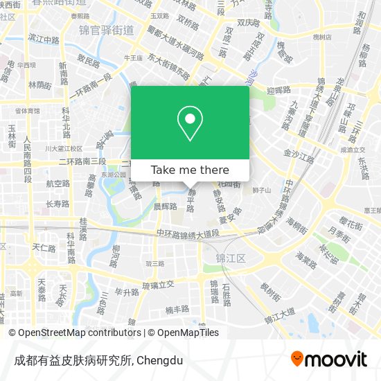 成都有益皮肤病研究所 map