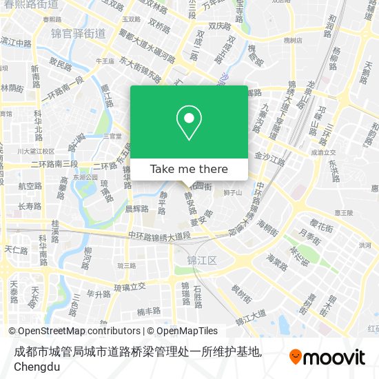 成都市城管局城市道路桥梁管理处一所维护基地 map