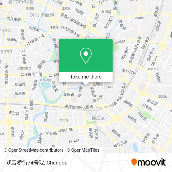 观音桥街74号院 map