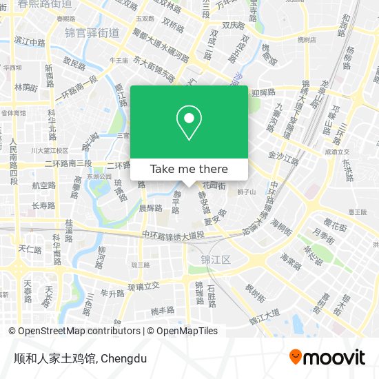 顺和人家土鸡馆 map