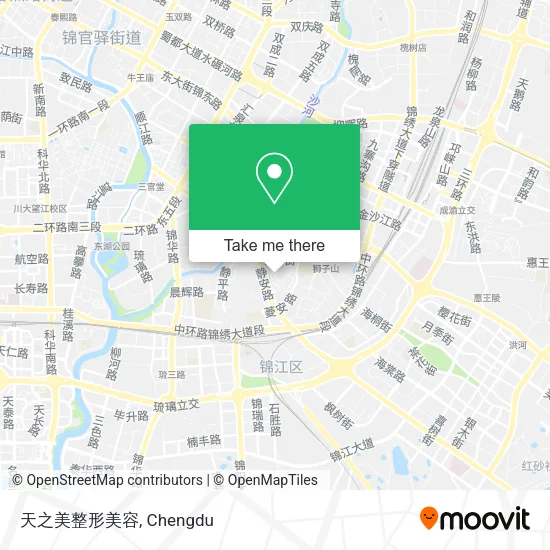 天之美整形美容 map