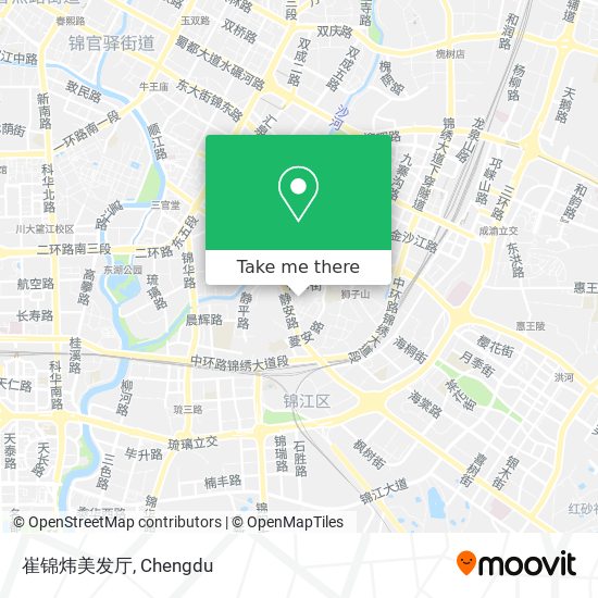 崔锦炜美发厅 map