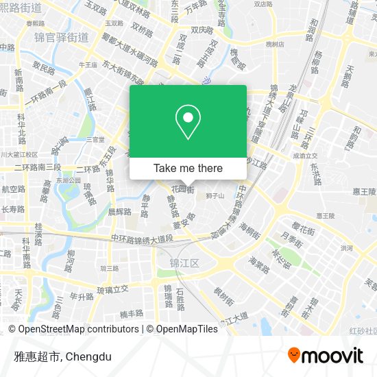 雅惠超市 map