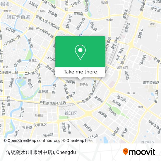 传统蘸水(川师附中店) map
