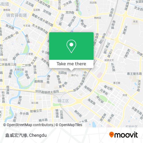 鑫威宏汽修 map