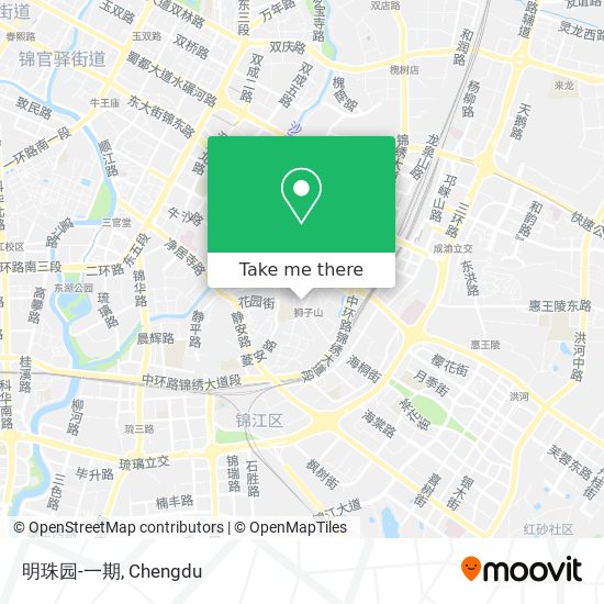 明珠园-一期 map
