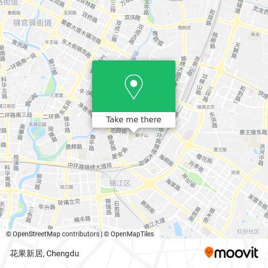 花果新居 map
