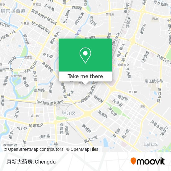 康新大药房 map