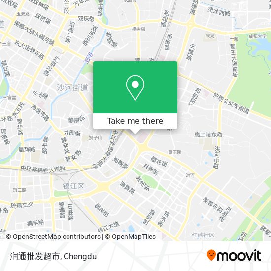 润通批发超市 map