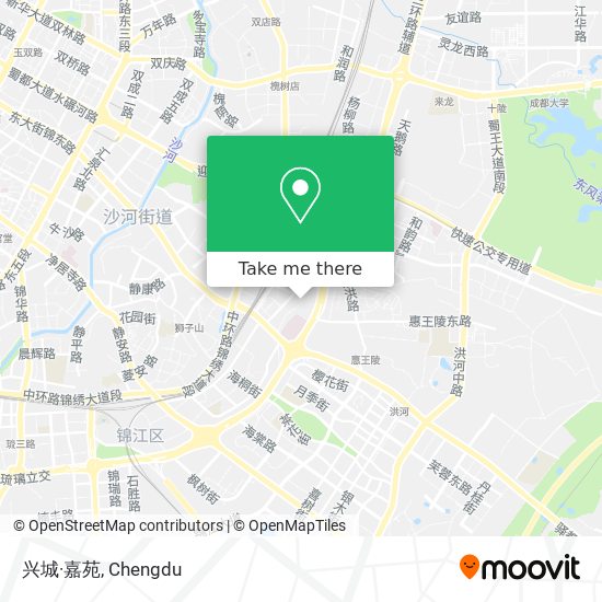 兴城·嘉苑 map