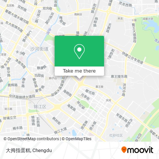 大拇指蛋糕 map