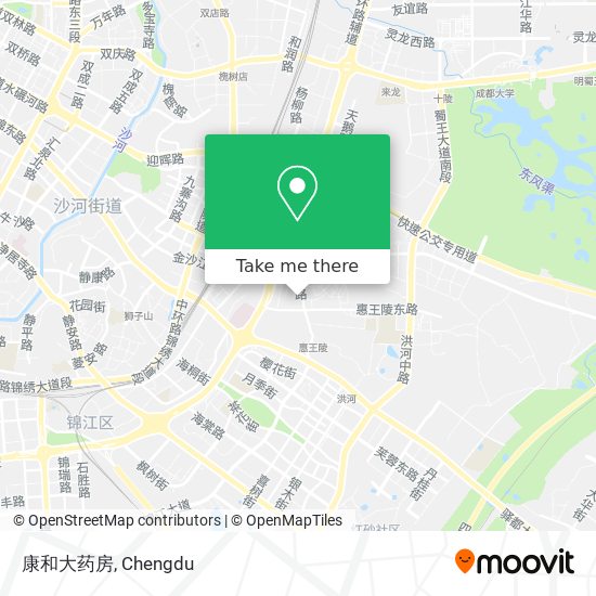 康和大药房 map