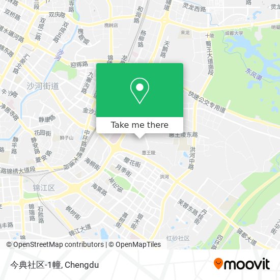 今典社区-1幢 map