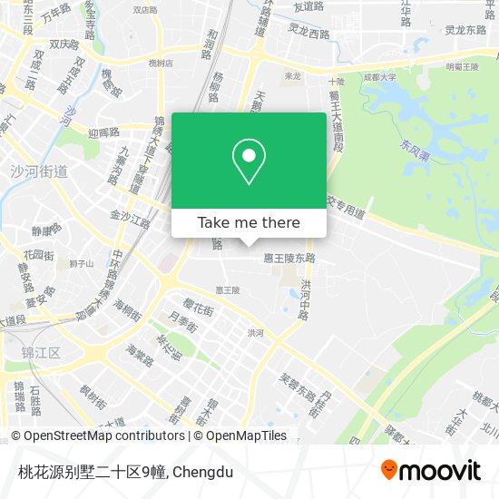 桃花源别墅二十区9幢 map