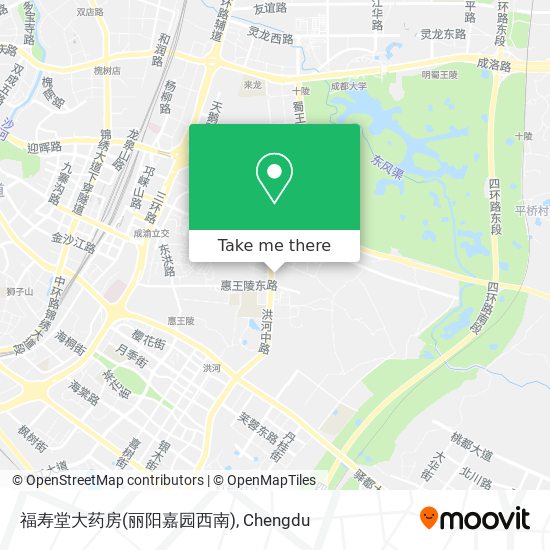 福寿堂大药房(丽阳嘉园西南) map