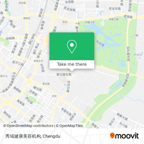 秀域健康美容机构 map