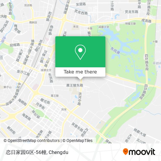 恋日家园G区-56幢 map